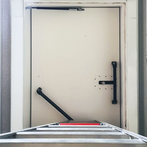 Лестница для люка на крыше - Extension ladder - Staka - телескопический / из алюминия / промышленный
