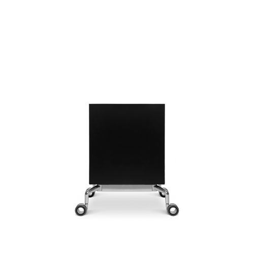 Тумба под письменный стол из стали - W-BOX - Wagner - Eine Marke der Topstar GmbH - из алюминия / с распашной дверцей / на роликах