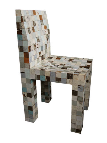 Современный cтул - 3890-11  - piet hein eek - дерево / из дерева / из переработанных материалов