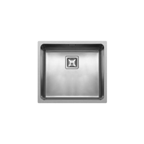 Кухонная раковина 1 чаша - W-SQUARE 450 - ELLECI - без сушки / из нержавеющей стали / встраиваемая сверху