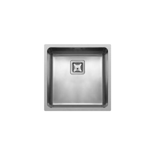 Кухонная раковина 1 чаша - W-SQUARE 400 - ELLECI - без сушки / из нержавеющей стали / встраиваемая сверху