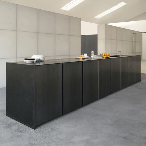 Современная кухня - KU45 - Key cucine - из дуба / из мрамора / островного типа