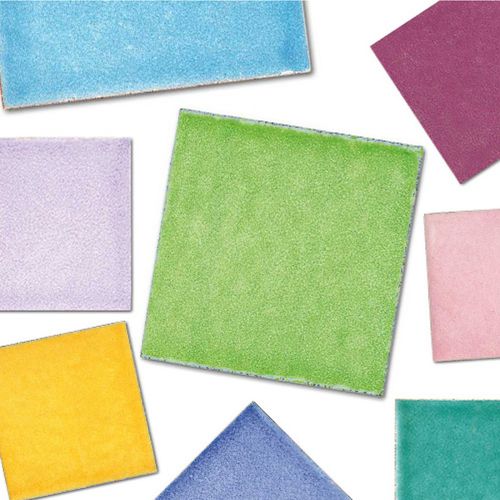 Плитка из вулканической лавы - COLORI DEL VESUVIO - AR.CE.A. SRL Handmade design - для интерьера / напольная / 10x10 см