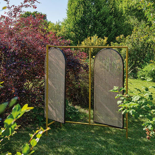 Современная ширма - Antipodi  - Il Giardino di Legno - из ротанга / из металла / регулируемая