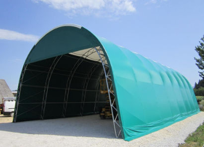 Натяжная конструкция на металлическом каркасе - SAFESHELTER™ - Toro Shelters - для навеса / с мембраной из ПВХ / для организации мероприятий