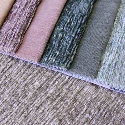 Обивочная ткань - MARTE - Foresti Home Collection Group srl - однотонная / из полиэстера / из хлопка