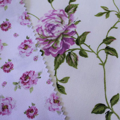 Обивочная ткань - FLOWERS - Foresti Home Collection Group srl - для штор / в цветочек / из полиэстера
