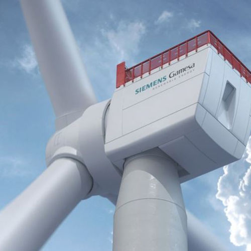 Ветрогенератор с горизонтальной осью - SG 14-236  - SIEMENS GAMESA - трехлопастный / оффшорный / на опоре самонесущего элемента