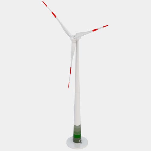 Ветрогенератор с горизонтальной осью - E-92  - Enercon - трехлопастный / для суши