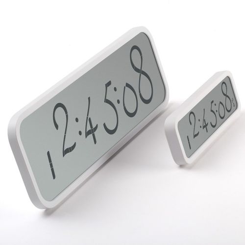 Современный часы - SCRIPT: LR133W - LEXON - настольный / цифровой / из ABS