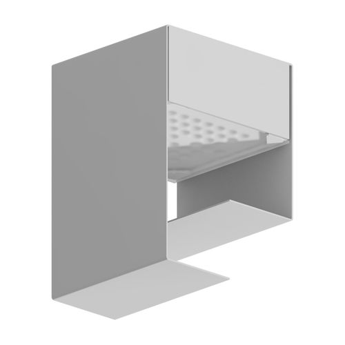 Видимый светильник - LQSTEP01 - ASTEL LIGHTING - LED / квадратный / из стали