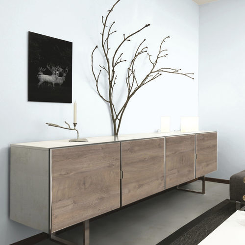 Декоративная панель для мебели - K5412 RO OAK ENDGRAIN RAW - Kaindl - для внутренней компоновки / с высоким сопротивлением / МДФ