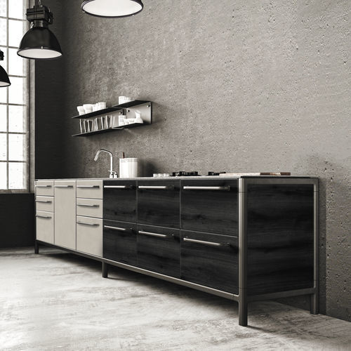 Декоративная панель для мебели - K2349 IR OAK EVOKE INFINITY - Kaindl - для внутренней компоновки / с высоким сопротивлением / МДФ