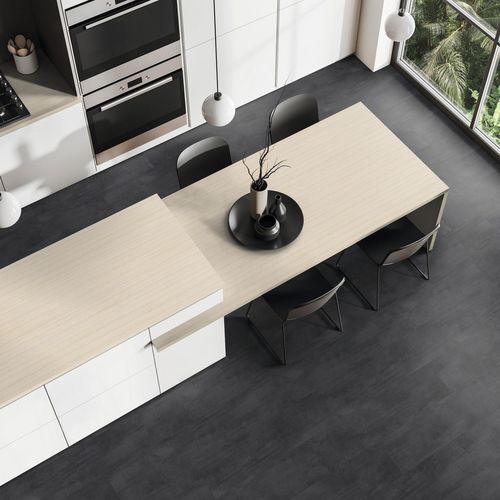 Декоративная панель для мебели - K2825 GR Oak Eclipse Sun - Kaindl - для внутренней компоновки / с высоким сопротивлением / меламиновая