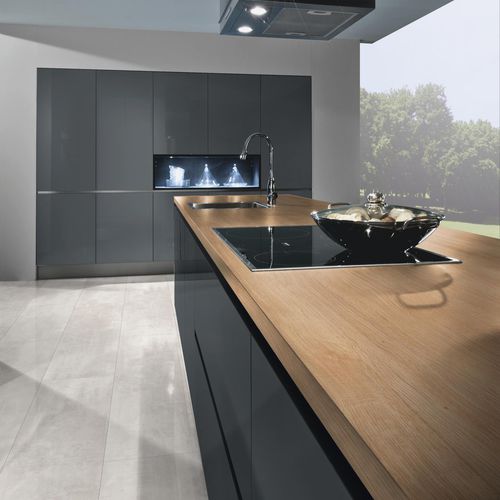 Декоративная панель для мебели - K2762 AN Oak Lucey Calm - Kaindl - для внутренней компоновки / с высоким сопротивлением / меламиновая