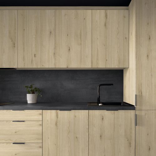 Декоративная панель для настила - K2816 AN Oak Vendela Mindo - Kaindl - для мебели / для внутренней компоновки / для двери