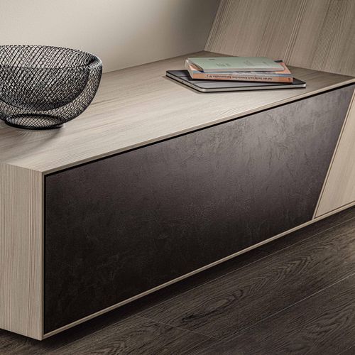 Декоративная панель для мебели - K2406 AI ABIES SHINE - Kaindl - для внутренней компоновки / с высоким сопротивлением / МДФ