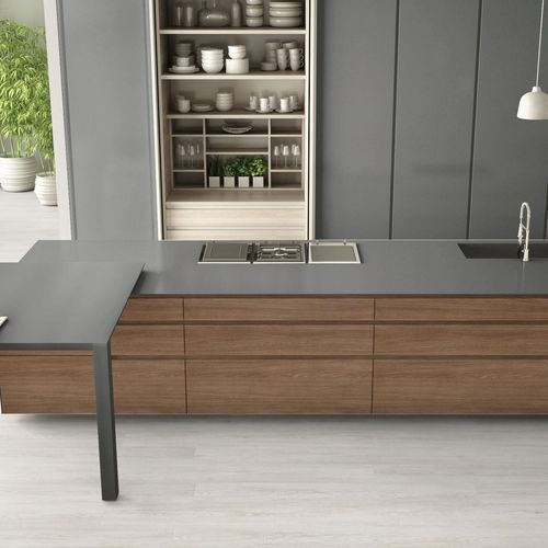 Декоративная панель для мебели - K2753 AE Oak Aviva Balm - Kaindl - для внутренней компоновки / с высоким сопротивлением / меламиновая