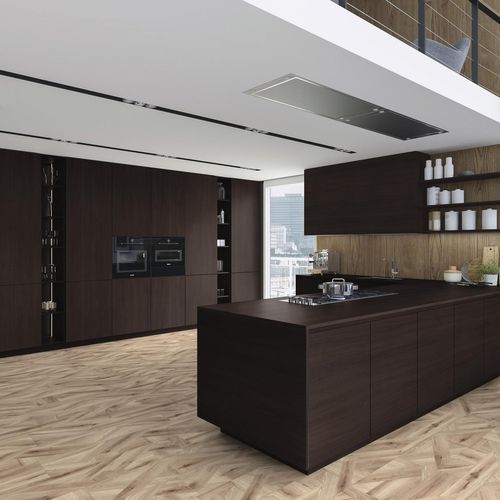 Декоративная панель для мебели - K2795 AE Oak Aviva Siena - Kaindl - для внутренней компоновки / с высоким сопротивлением / меламиновая