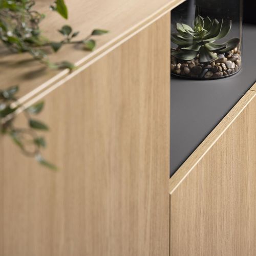 Декоративная панель для мебели - K2752 AE Oak Aviva Vernal - Kaindl - для внутренней компоновки / для двери / с высоким сопротивлением