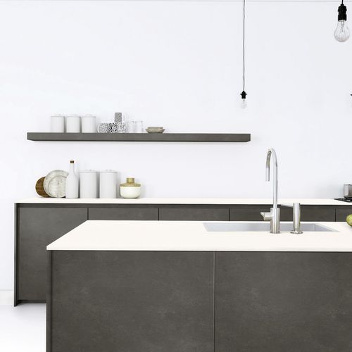 Декоративная панель для мебели - 42207 DP CONCRETE TERRA - Kaindl - для внутренней компоновки / с высоким сопротивлением / меламиновая