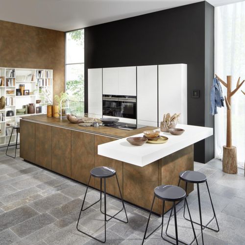 Декоративная панель для мебели - 45274 DC CORTEN STEEL - Kaindl - для внутренней компоновки / с высоким сопротивлением / из ламината
