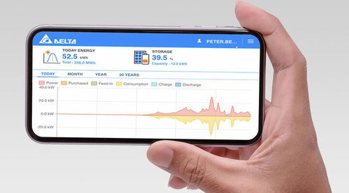 Система наблюдения для фотогальванической установки - APP 2.0 - Delta Energy Systems - беспроводная