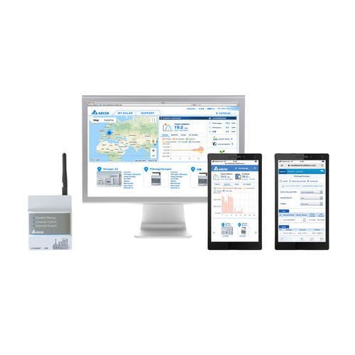 Система наблюдения для фотогальванической установки - DC1 DATA COLLECTOR - Delta Energy Systems - беспроводная / с измерением солнечного излучения