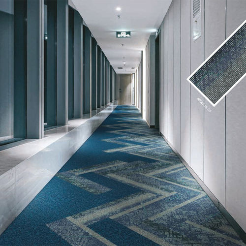 Тафтинговое ковровое покрытие - EDGE - Carpets Inter - с вытяжным ворсом / нейлоновое / для профессионального использования