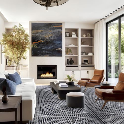 Ковровое покрытие тканое вручную - AFFINITY ESCAPADE - Stanton Carpet Corporation - нейлоновое / из шелка / для профессионального использования