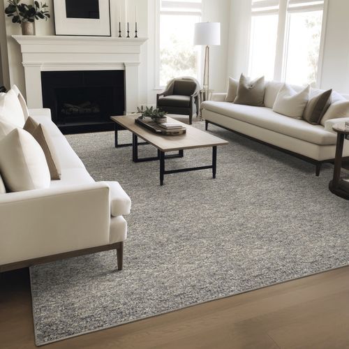 Ковровое покрытие тканое вручную - ANABELLE  - Stanton Carpet Corporation - из шерсти / однотонное / серое