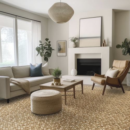 Ковровое покрытие тканое вручную - MOCHIMA  - Stanton Carpet Corporation - из джута / для профессионального использования / с рисунком