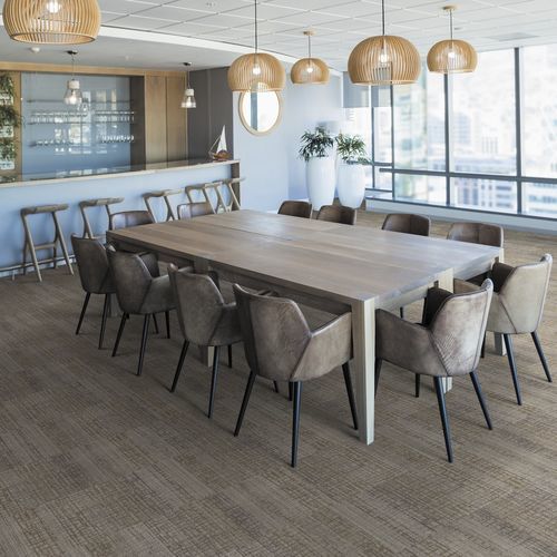 Тафтинговое ковровое покрытие - GRAND AVENUE - Stanton Carpet Corporation - из полипропилена / для профессионального использования / с рисунком