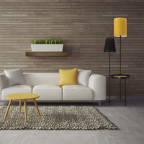 Напольная лампа - TOLY - FLAM ET LUCE LUMINAIRES - из металла / современная / проводная