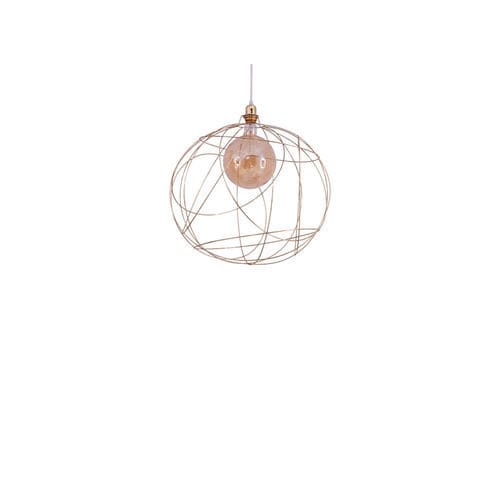 Подвесная лампа - GRAVITY - FLAM ET LUCE LUMINAIRES - из металла / современная / проводная