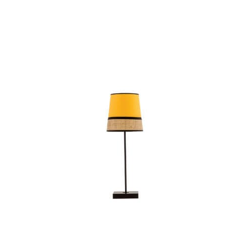 Настольная лампа - JOY GM - FLAM ET LUCE LUMINAIRES - из металла / из стекла / из дерева