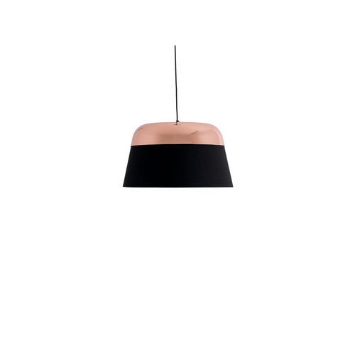 Современный потолочный светильник - LOUANE - FLAM ET LUCE LUMINAIRES - круговой / из металла / LED