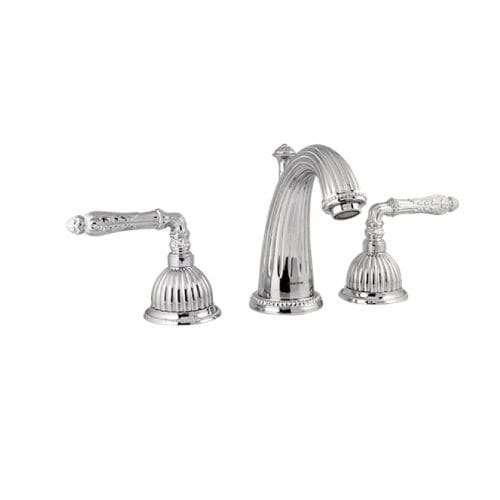 Двухрычажный смеситель для раковины - 033001.APT.50 - Bronces Mestre, S.A. - настольный / из хромированного металла / для ванной комнаты