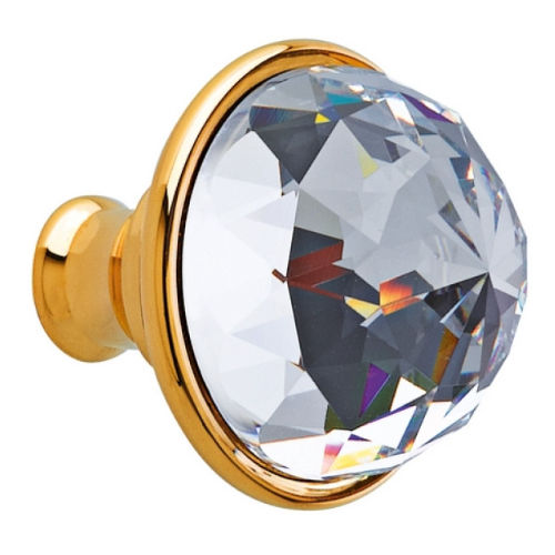 Круглая ручка для мебели традиционный стиль - 0Z5741.B00.00 - Bronces Mestre, S.A. - из металла / из кристаллов Swarovski®