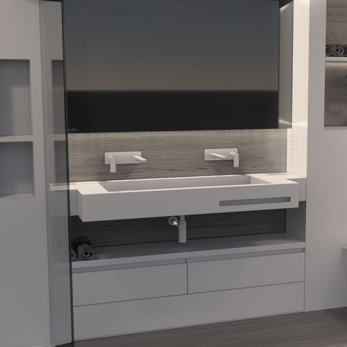 Сборный модуль для ванной комнаты - SMART CUBIK - HYDRODISEÑO