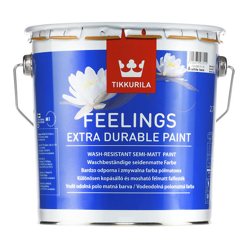 Защитная краска - FEELINGS EXTRA DURABLE - TIKKURILA - для отделки / для закрытых зданий / для стены
