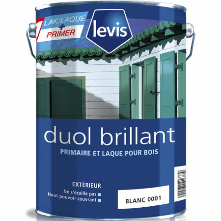 Декоративная краска - DUOL - LEVIS - для обшивки из дерева / для дерева / глянцевая