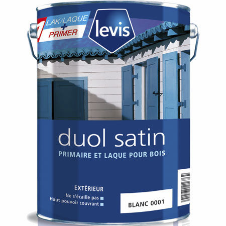 Декоративная краска - DUOL - LEVIS - для обшивки из дерева / для дерева / сатинированная