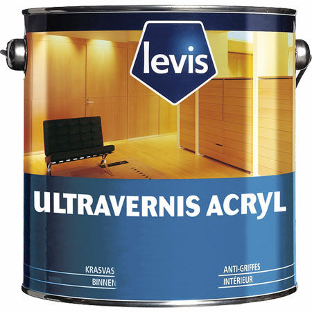 Защитный лак - ULTRAVERNIS ACRYL  - LEVIS - для дерева / глянцевый