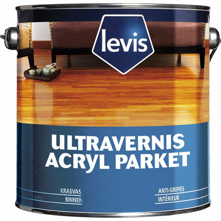 Защитный лак - ULTRAVERNIS ACRYL PARKET - LEVIS - для дерева / сатинированный