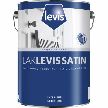 Защитная краска - LAK LEVIS SATIN - LEVIS - для наружного применения / для интерьера / для стены