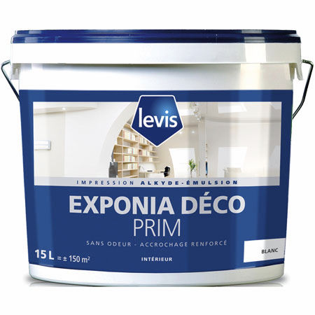 Грунтовка для каменной кладки - EXPONIA DECO PRIM - LEVIS - акриловая / для интерьера