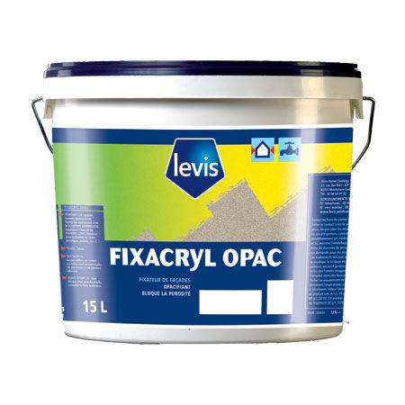 Декоративная краска - FIXACRYL OPAC - LEVIS - для наружного применения / для фасада / акриловая