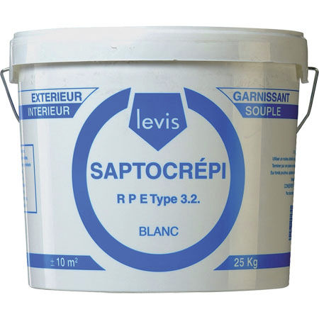 Штукатурка для облицовки - SAPTOCREPI - LEVIS - для стены / пластмасса / на основе полимеров
