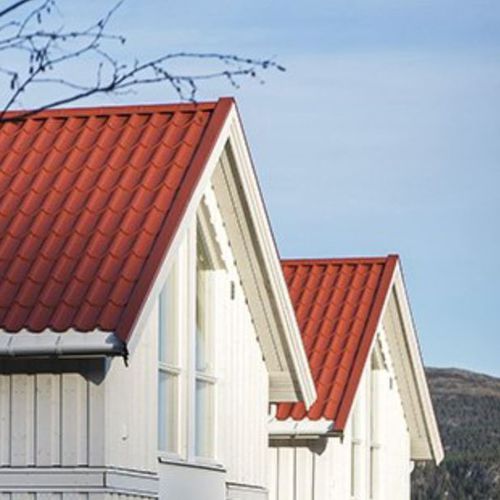Волнистая черепица - HARMONIPLUS® - NORWAY - TATA STEEL - коньковая / из стали / небольшая форма